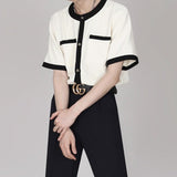 バイカラーカーディガン(2COLOR)CT1063