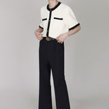 バイカラーカーディガン(2COLOR)CT1063