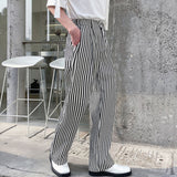 ストライプストレートパンツCB1026