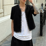 パールステッチVカットジャケットCJ1045