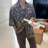 ルーズフラワーシャツ(2COLOR)CT1058