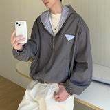 リバーシブルフーディストライプジャケット(2COLOR )CJ1039