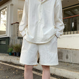 スキッパーシャツセットアップ(2COLOR)CS1032