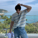 ボーダーケーブルポロニットCT1142