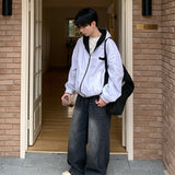 リバーシブルフーディストライプジャケット(2COLOR )CJ1039