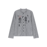 ヒューマンプリントカットソー(2COLOR)CT1213