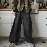 ウォッシュドワイドレッグデニムパンツCB1072