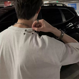 ネックメタルTシャツCT1123