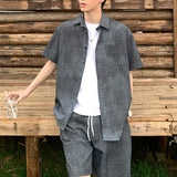 ハーフシャツセットアップ(2COLOR)CS1035