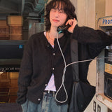 ソフトニットカーディガン(2COLOR)CT1203