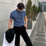 ボトルネック半袖ニット(2COLOR)CT1073