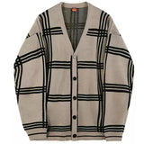 チェックルーズカーディガン(2COLOR)CT1180