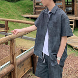 ハーフシャツセットアップ(2COLOR)CS1035