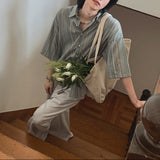 MIXカラーストラオプシャツ(2COLOR)CT1140