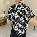 モノトーンペインティングシャツCT1136