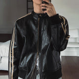 ダブルラインレザージャケット(2COLOR)CJ1047