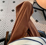 裏チェックコーデュロイパンツ(3COLOR)CB1030