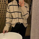 ウィンドウチェックハーフジップニット(2COLOR)CT1094