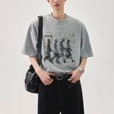 シャドースモークTシャツ(4COLOR)CT1137