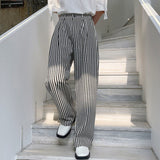 ストライプストレートパンツCB1026
