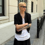 パールステッチVカットジャケットCJ1045