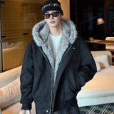 ポイントファーカジュアルコート(2COLOR)CJ1066