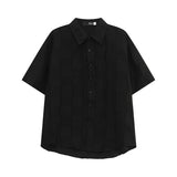 エンボスチェックシャツ(3COLOR)CT1244