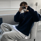 ラウンドネックケーブルニット(2COLOR)CT1096