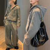 オールドマネーフーディセットアップ(2COLOR)CS1042