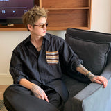 ニットポケットストライプシャツ(2COLOR)CT1171