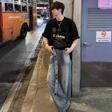 グラフィック刺繍Tシャツ(2COLOR)CT1119