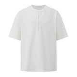 ヘンリーネックワッフルカットソー(2COLOR)CT1223