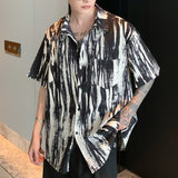 チャコールペインティングシャツ(2COLOR)CT1128