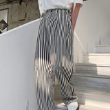 ストライプストレートパンツCB1026