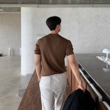 ベーシック半袖リブニット(4COLOR)CT1080