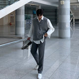 Vネックノーマルベスト(2COLOR)CT1175