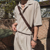 タックシャツセットアップ(2COLOR)CS1037