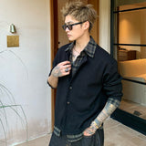 チェックシャツレーヤードカーディガン(2COLOR)CT1206