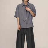 ストライプユニフォームシャツ(2COLOR)CT1131