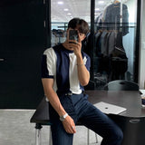 2トーンサマーニット(3COLOR)CT1066