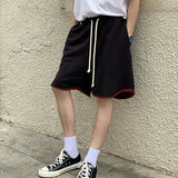 カラーステッチスウェットハーフパンツ(2COLOR)CB1063