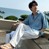 ハーフデニムシャツCT1134