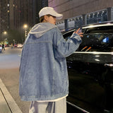 フード付きデニムジャケット(2COLOR)CJ1001