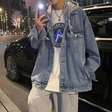 フード付きデニムジャケット(2COLOR)CJ1001