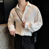 立体プリーツシャツ(2COLOR)CT1034