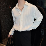 立体プリーツシャツ(2COLOR)CT1034