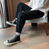 裾タック入りベーシックパンツ(2COLOR)CB1005