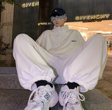 ワンポイントハーフジップセットアップ(2COLOR)CS1003