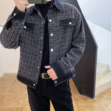 襟付き韓国風ジャケットCJ1015