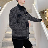 襟付き韓国風ジャケットCJ1015